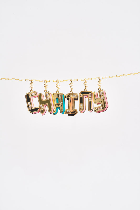 SAY IT LETTER CHARM- N