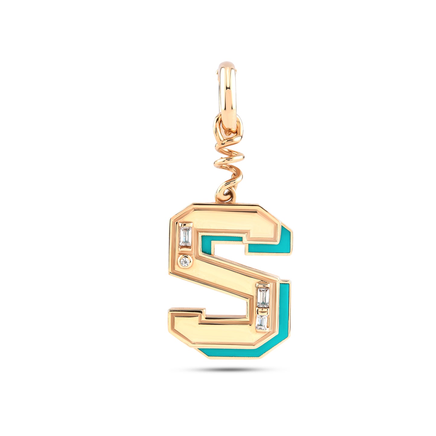 SAY IT LETTER CHARM - S