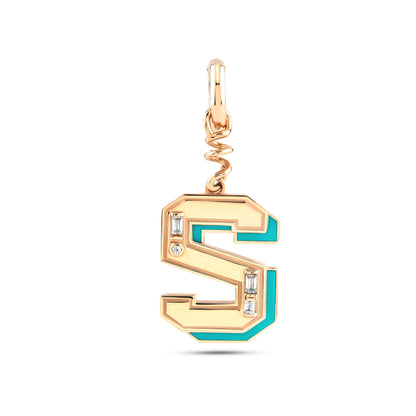 SAY IT LETTER CHARM - S