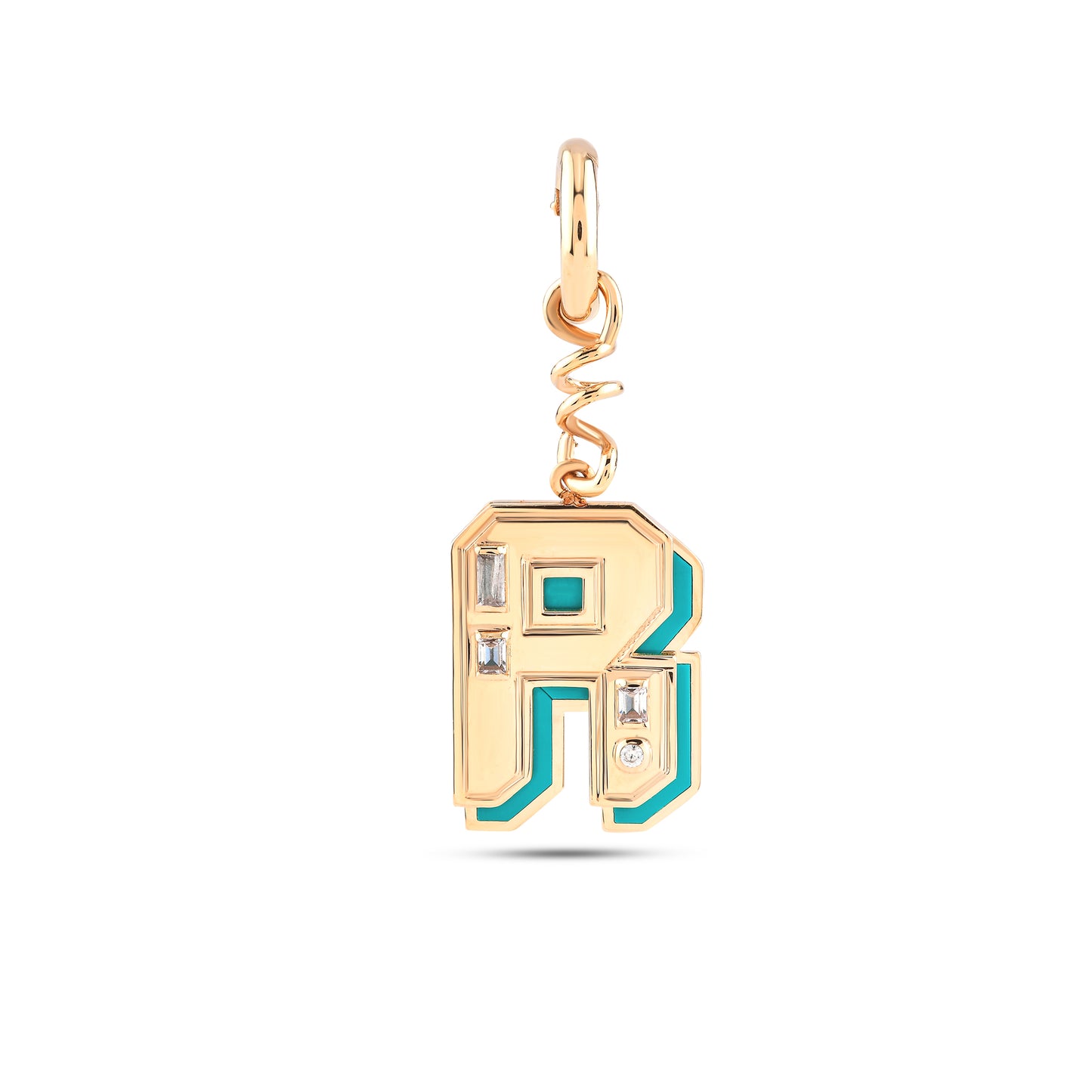 SAY IT LETTER CHARM - R