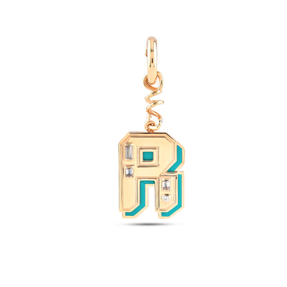 SAY IT LETTER CHARM - R