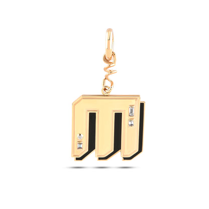 SAY IT LETTER CHARM - M