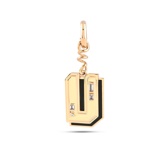 SAY IT LETTER CHARM - U