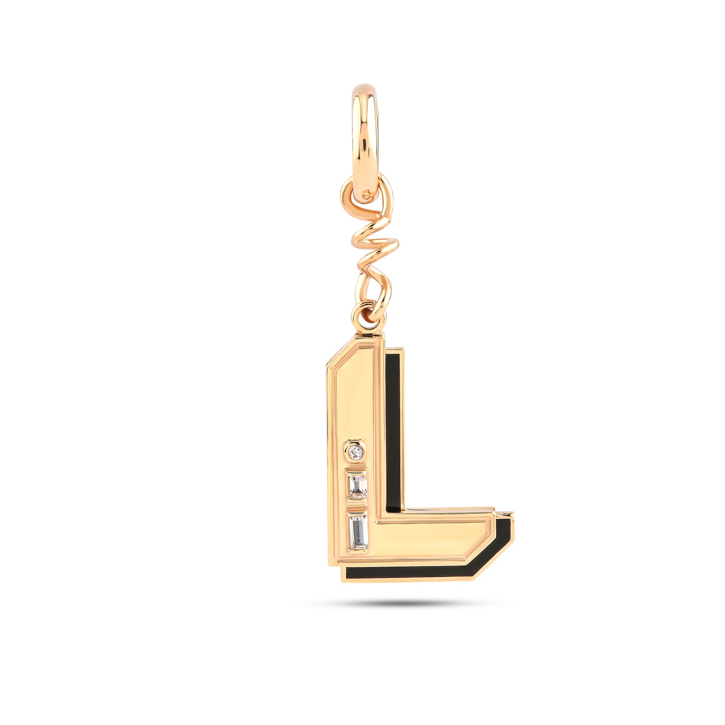 SAY IT LETTER CHARM - L