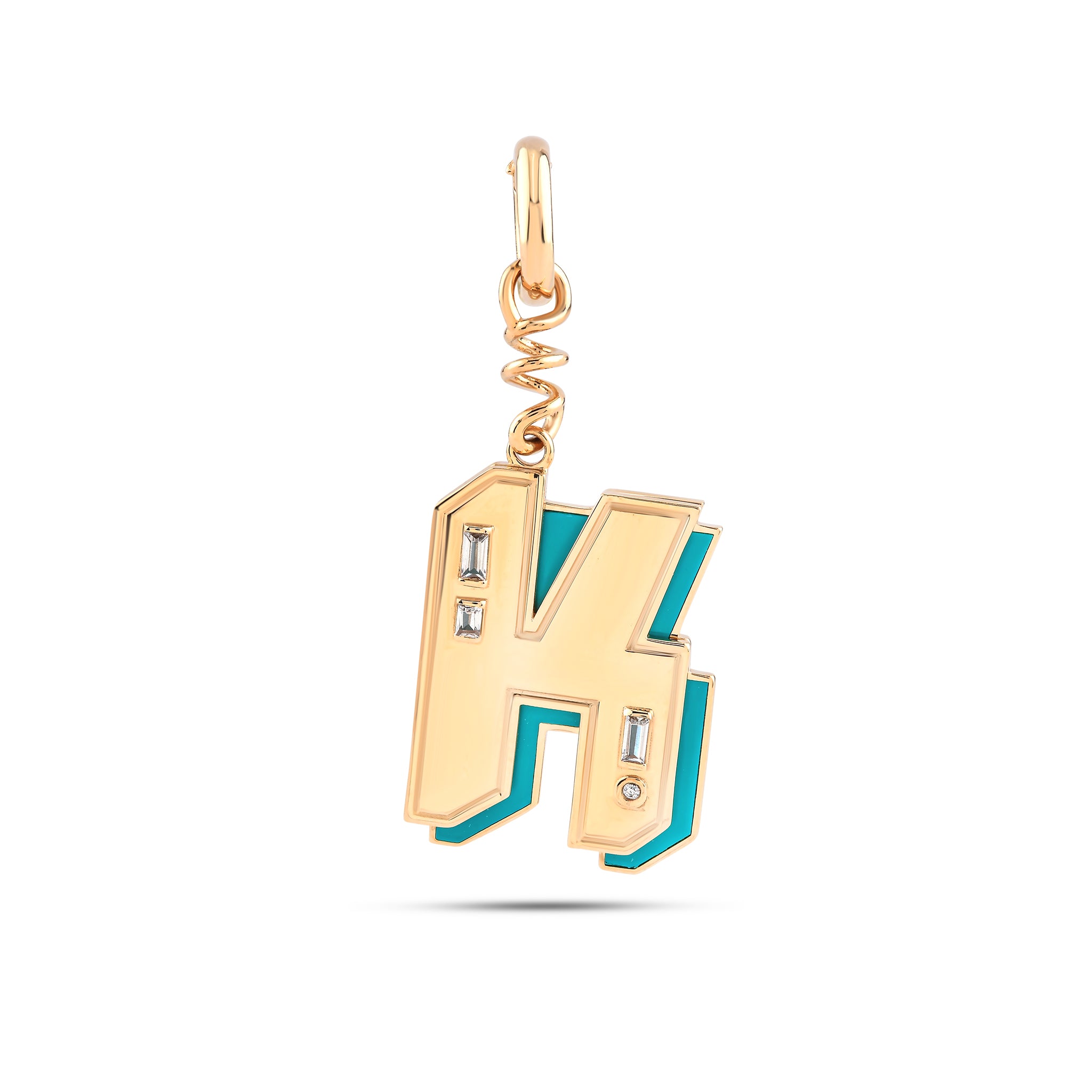 SAY IT LETTER CHARM- K