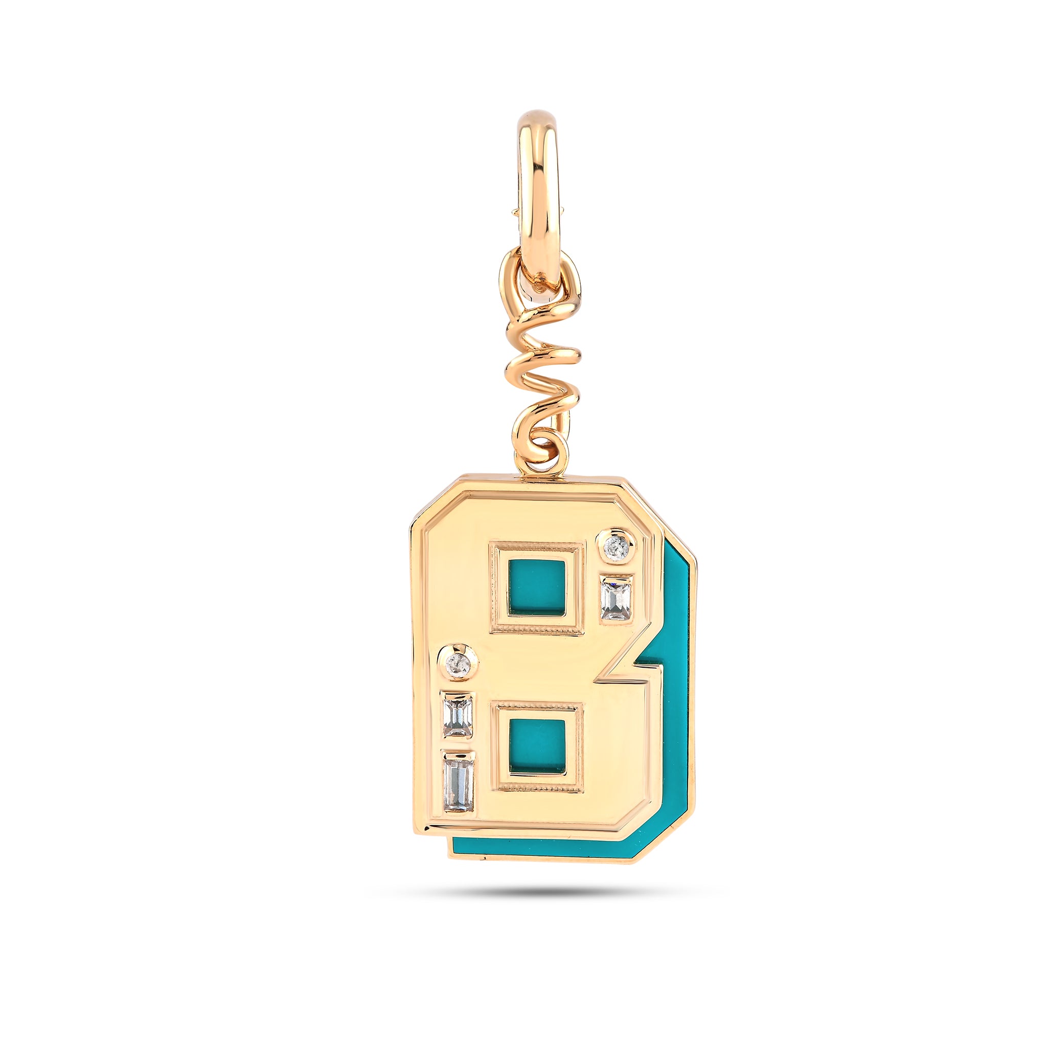 SAY IT LETTER CHARM - B
