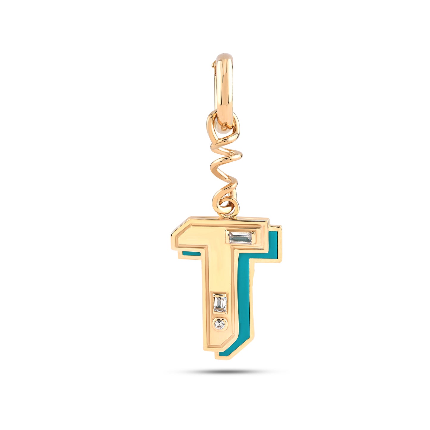 SAY IT LETTER CHARM - T