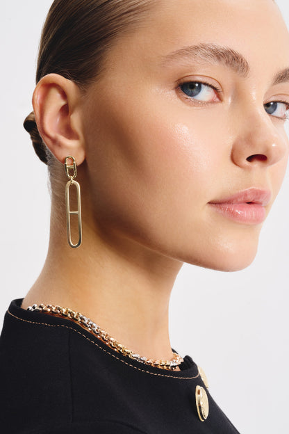 LOCK EARRINGS
