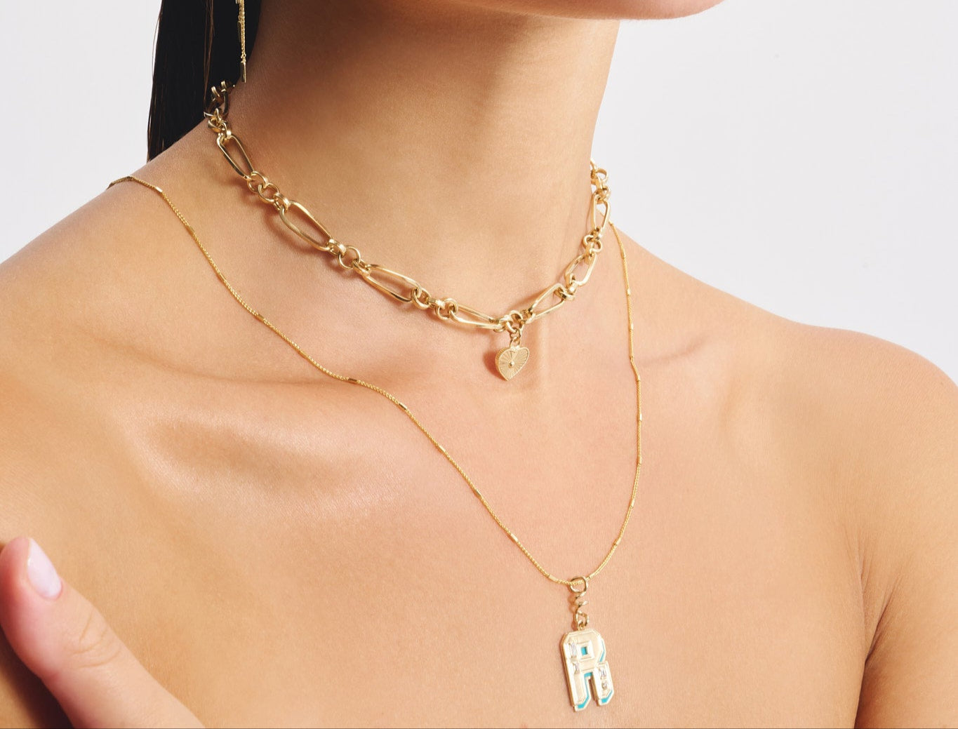 SAY IT LETTER CHARM - R