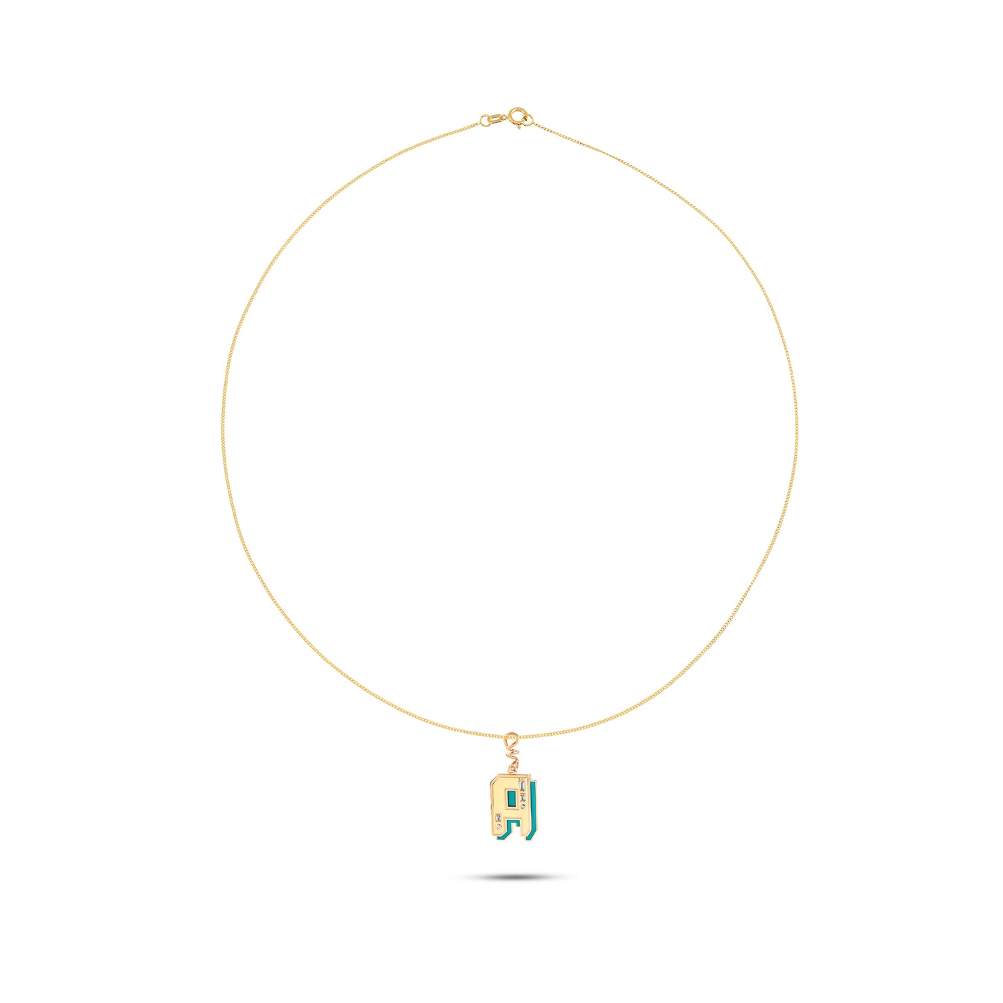 SAY IT LETTER NECKLACE - A/Z