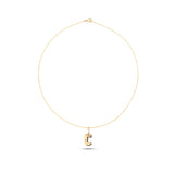 SAY IT LETTER NECKLACE - A/Z