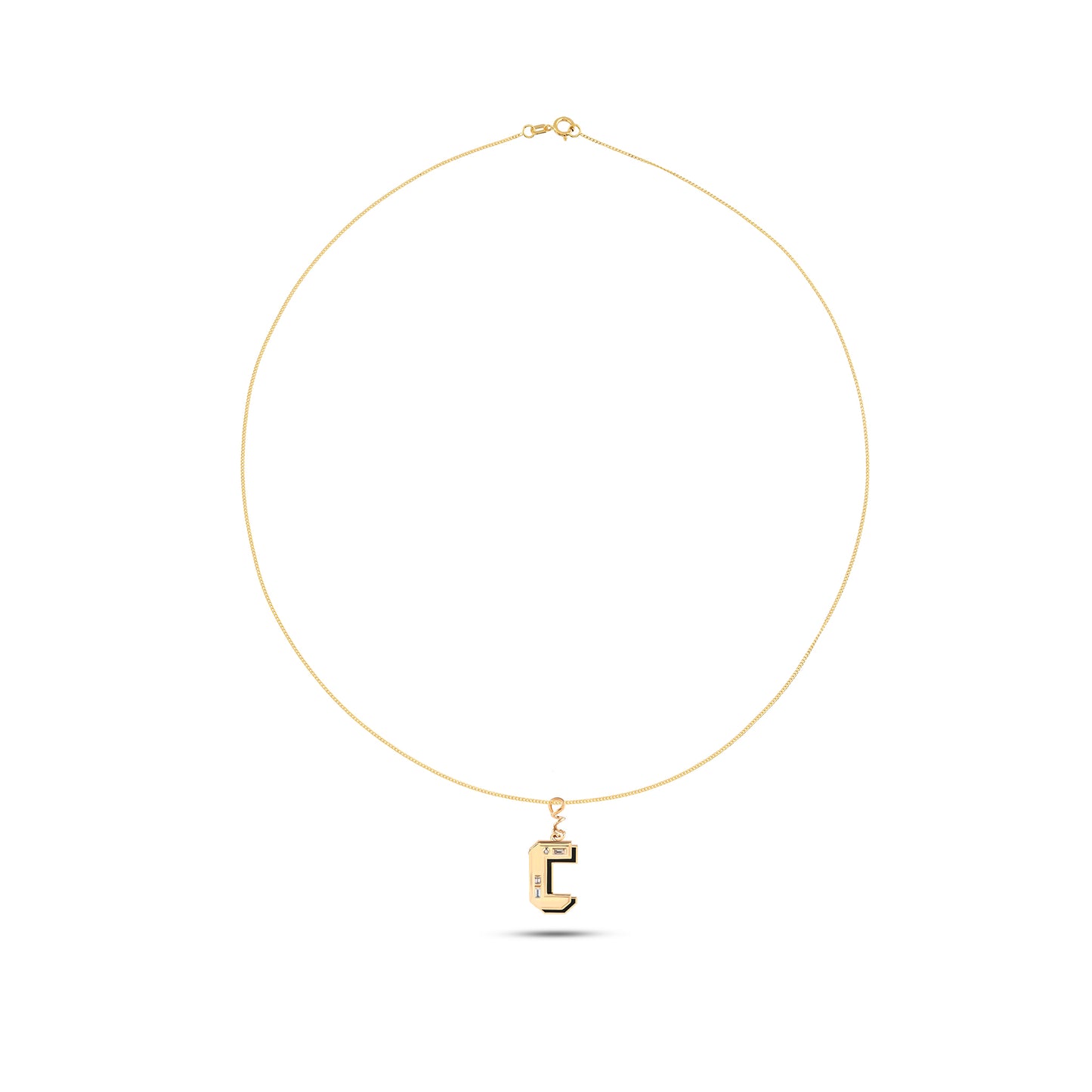 SAY IT LETTER NECKLACE - A/Z