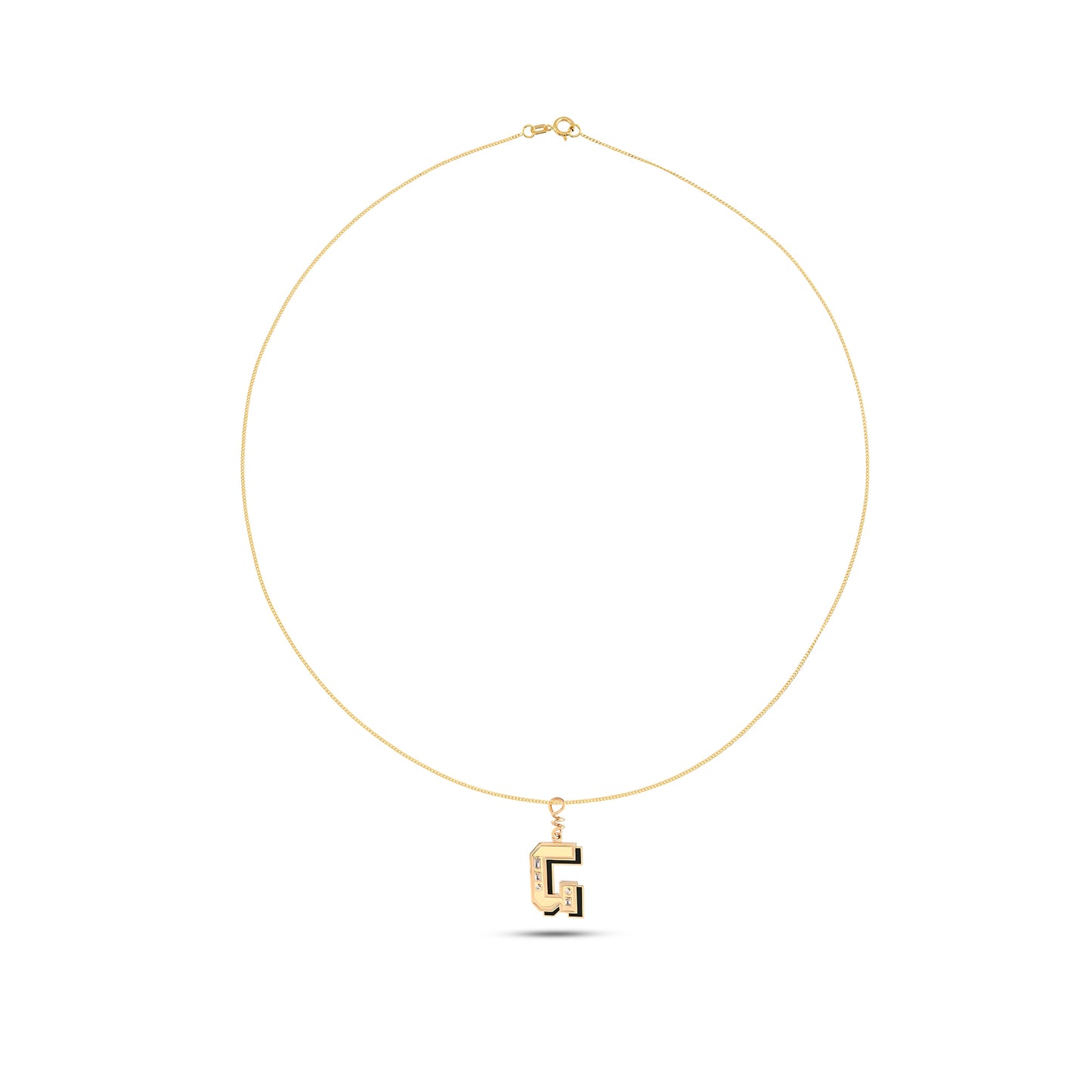 SAY IT LETTER NECKLACE - A/Z