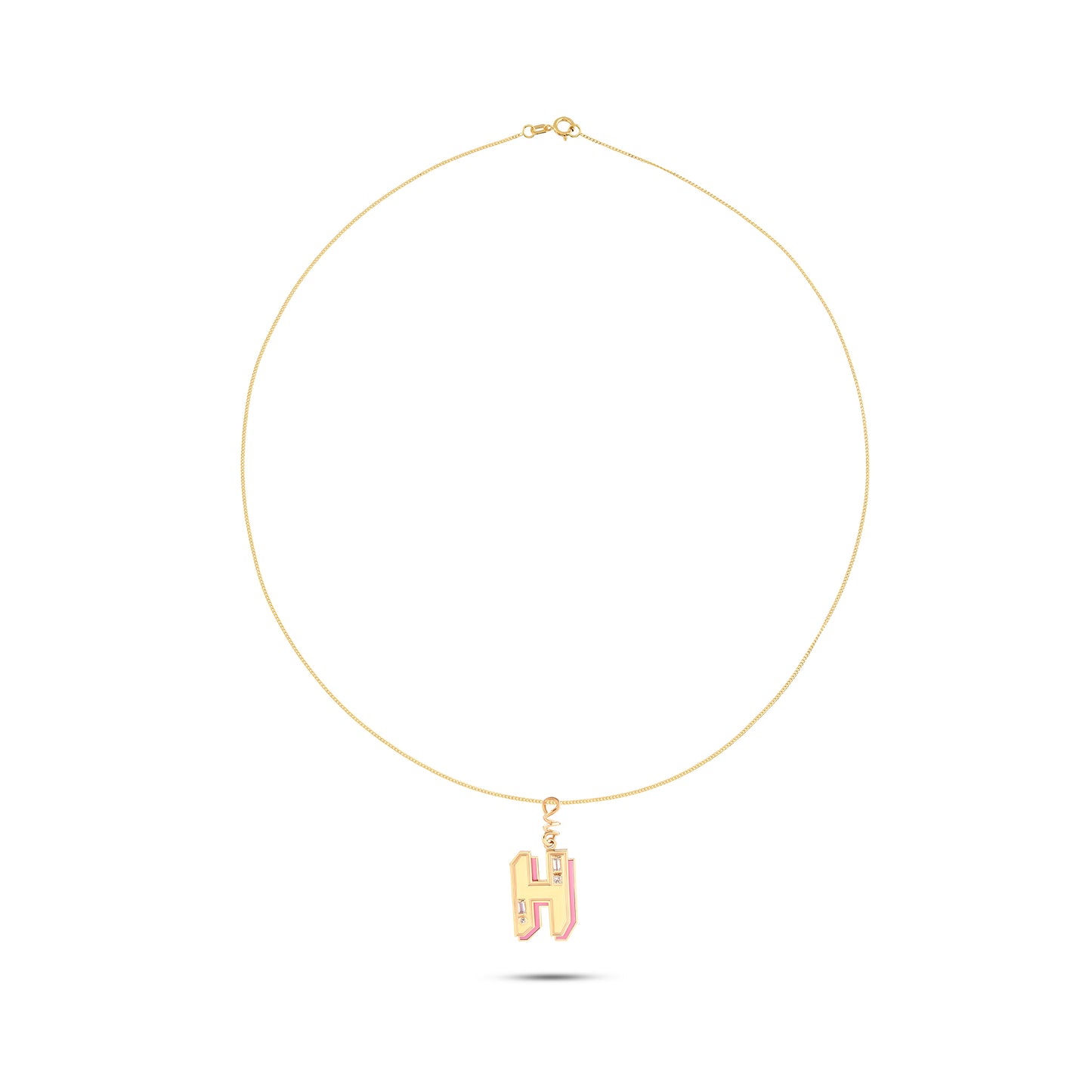 SAY IT LETTER NECKLACE - A/Z