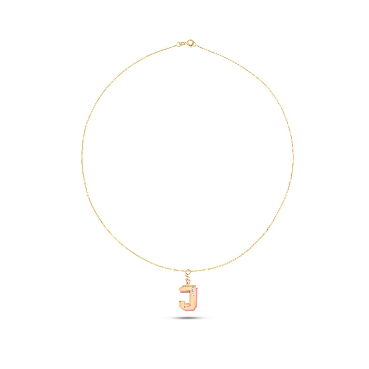 SAY IT LETTER NECKLACE - A/Z