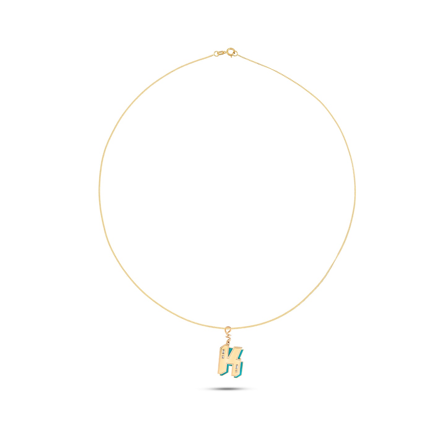 SAY IT LETTER NECKLACE - A/Z