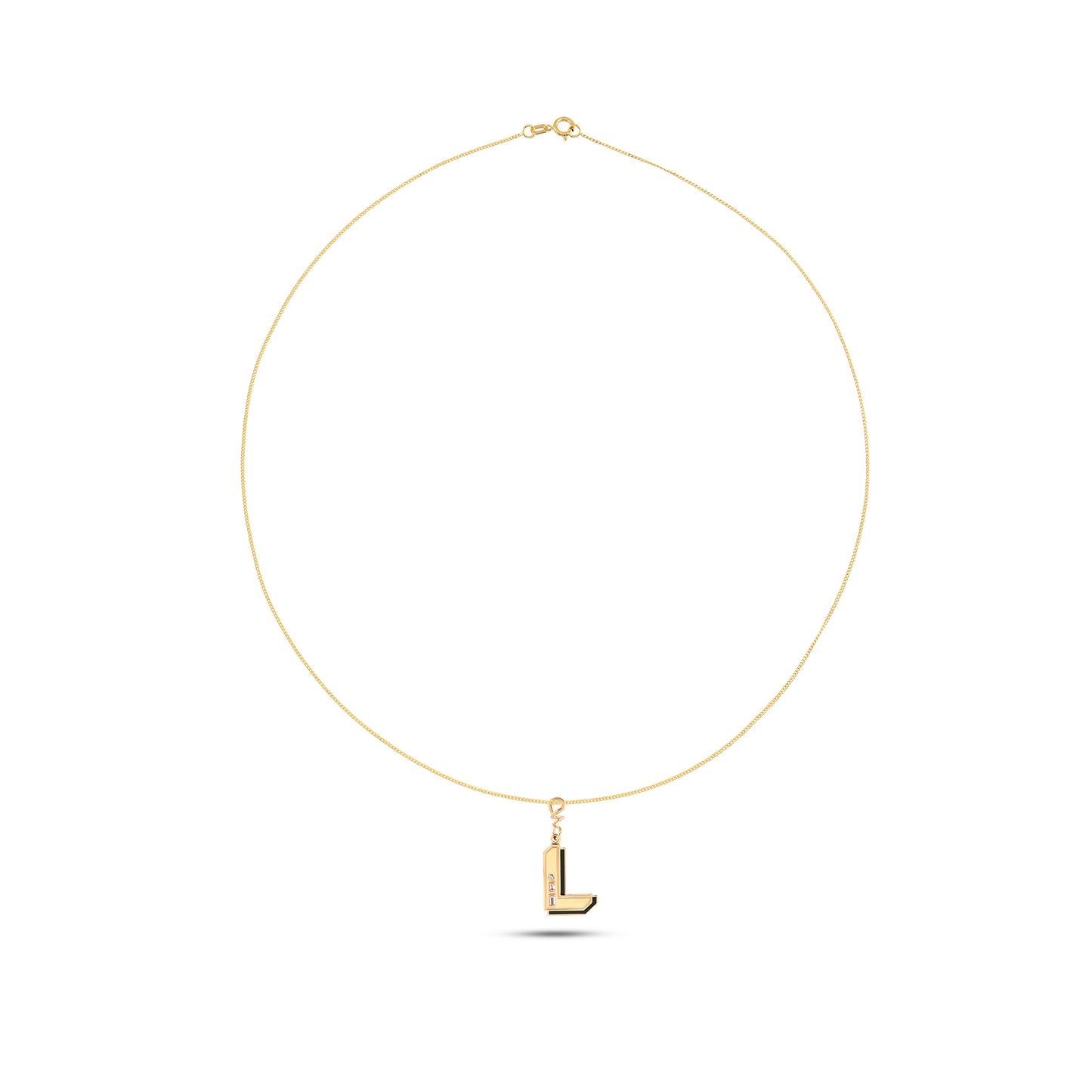 SAY IT LETTER NECKLACE - A/Z