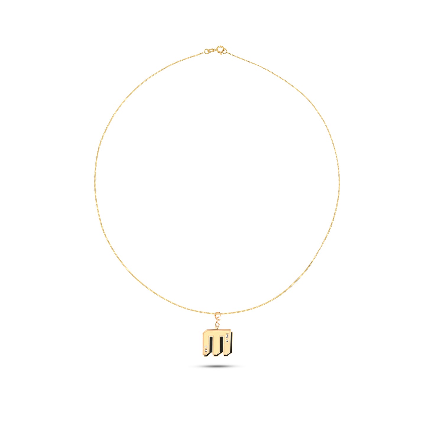 SAY IT LETTER NECKLACE - A/Z