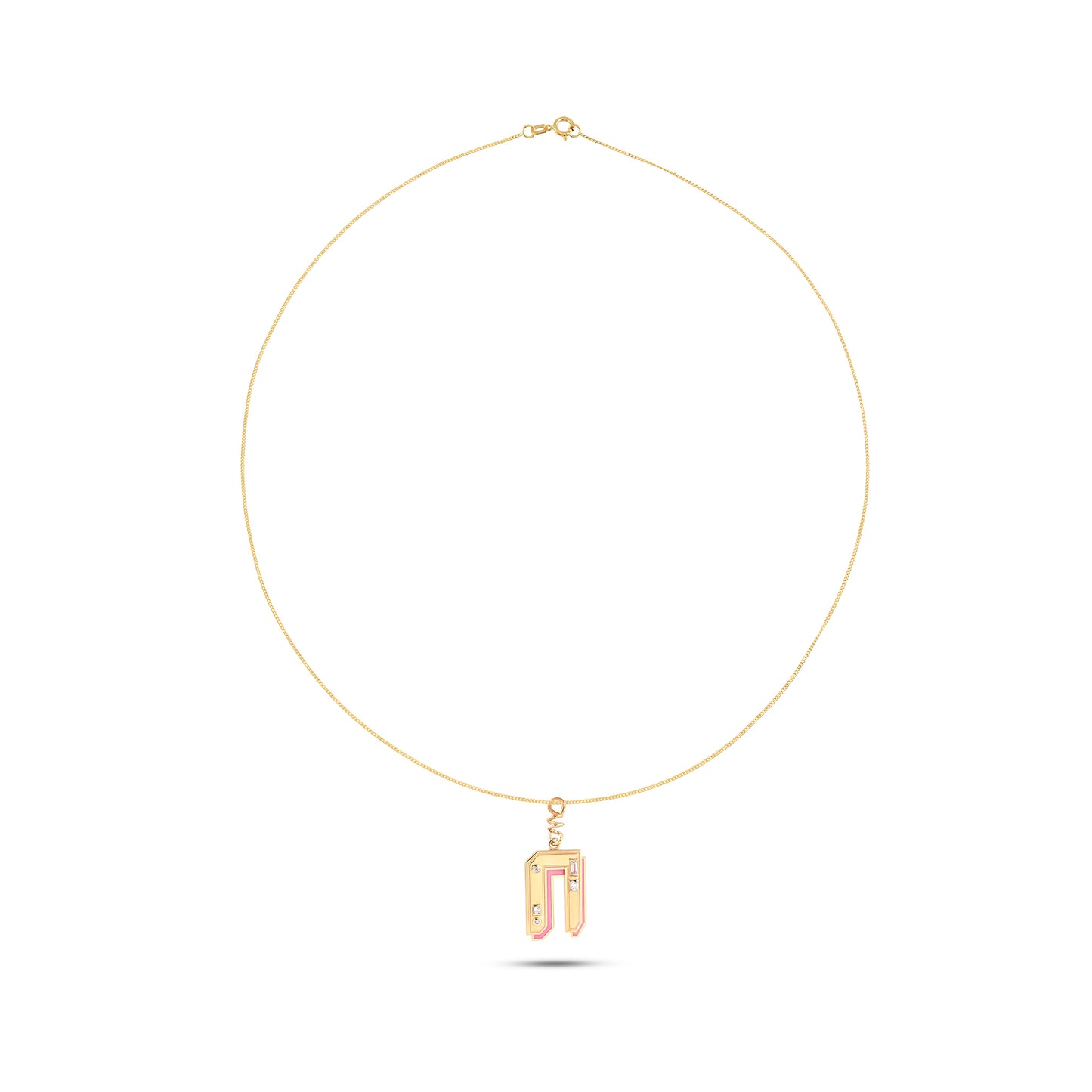 SAY IT LETTER NECKLACE - A/Z