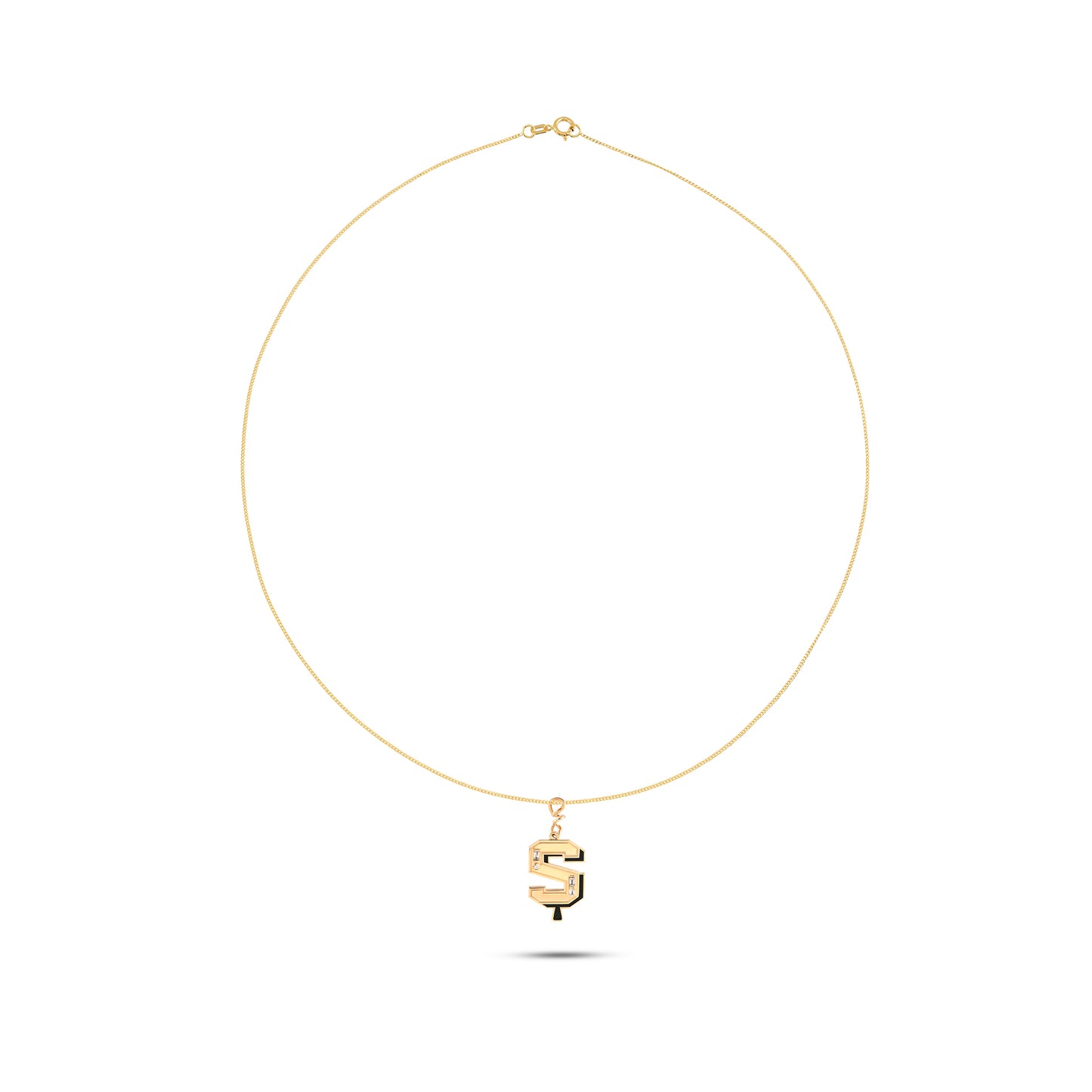 SAY IT LETTER NECKLACE - A/Z