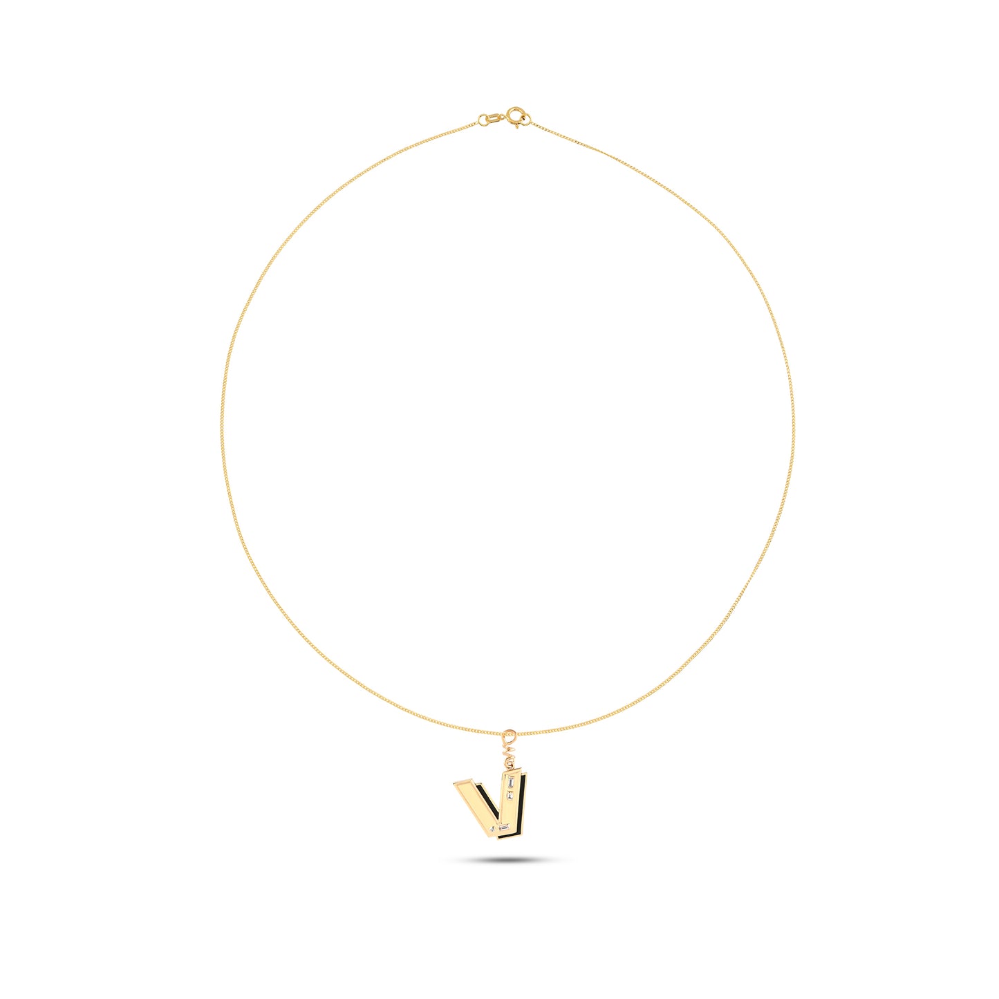 SAY IT LETTER NECKLACE - A/Z